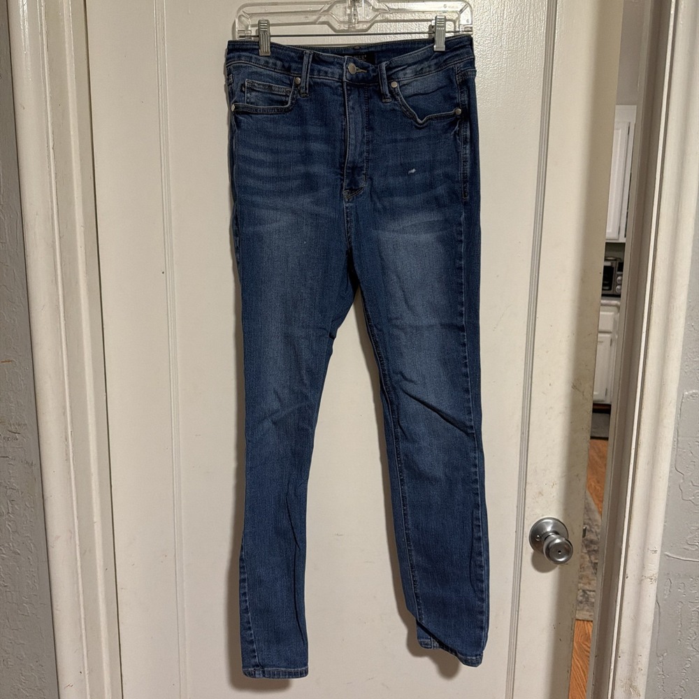 Judy Blue Skinny Fit Jeans Women's 11/30 Blue Stretch Denim High Rise